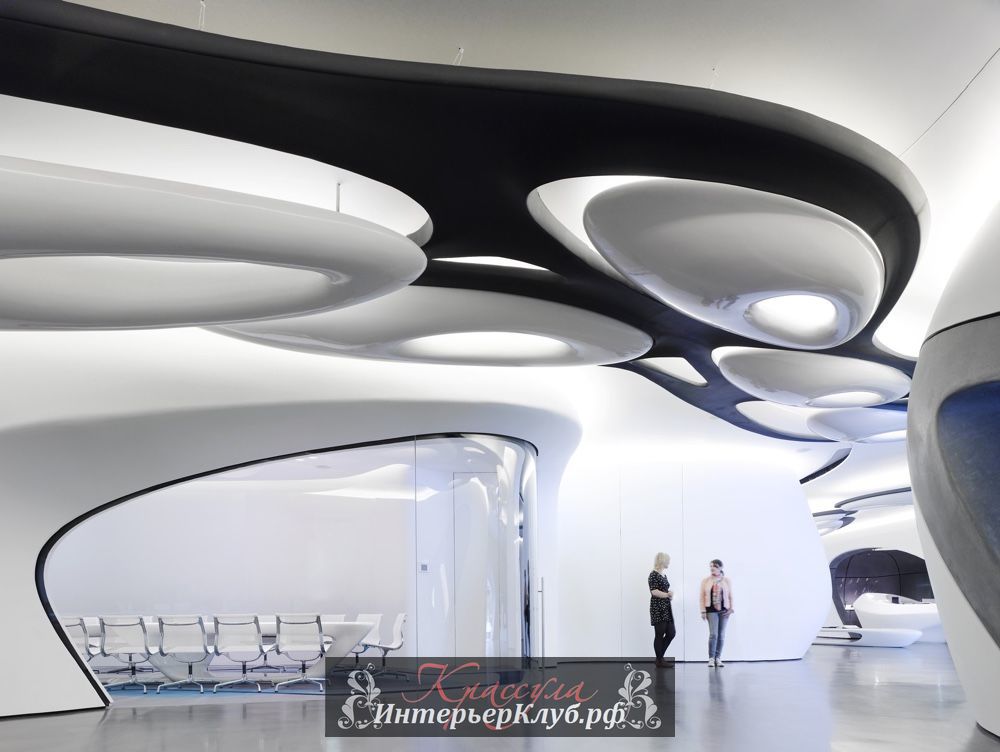 15 Галлерея Рока в Лондоне, архитектор Заха Хадид, Roca-London-Gallery