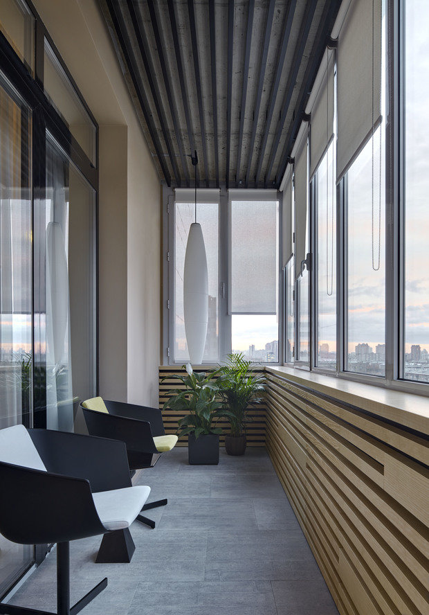 Фотография: Балкон в стиле Современный, Квартира, Проект недели, Москва, Макс Касымов – фото на InMyRoom.ru
