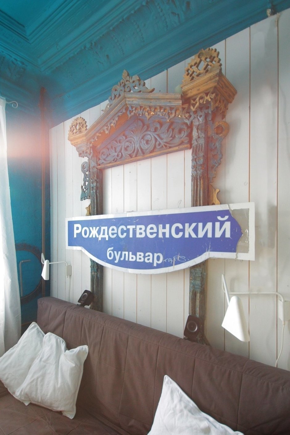 Фотография: в стиле , Малогабаритная квартира, Квартира, Цвет в интерьере, Дома и квартиры, Белый, Бирюзовый – фото на InMyRoom.ru