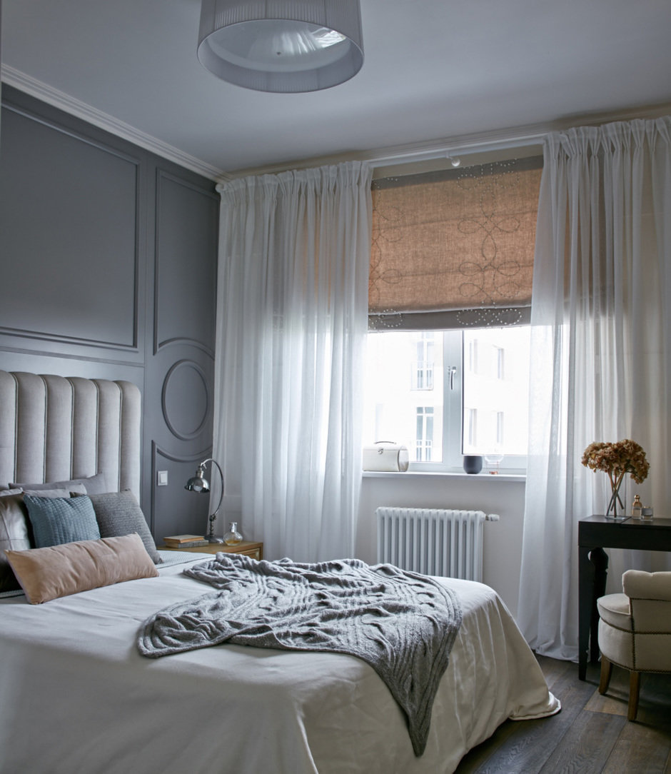 Фотография: Спальня в стиле Классический, Современный, Квартира, Проект недели, Надя Зотова – фото на InMyRoom.ru