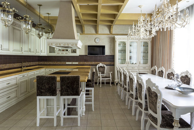 Фотография: Кухня и столовая в стиле Классический, Советы – фото на InMyRoom.ru