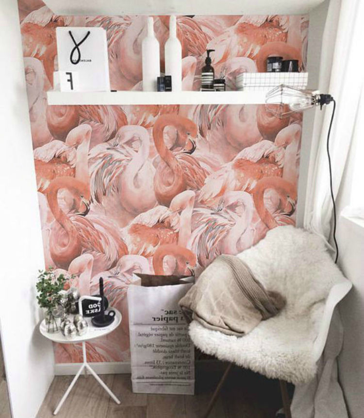 Фламинго: идеи оформления домашнего интерьера