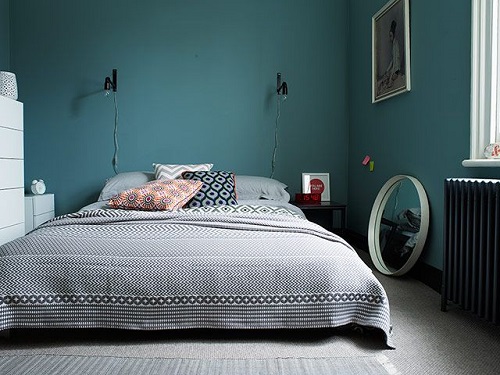 Спальня должна быть оформлена в комфортной для ее обладателя цветовой гамме