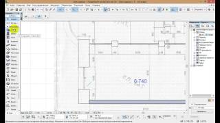 3й урок по Архикад для новичков. Квартира ч1.