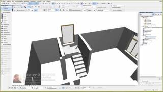 Дизайн дома (квартиры) в Archicad 14/26 - отделка стен 1