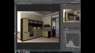 Фотошоп и 3ds max. Постобработка 3d-интерьеров