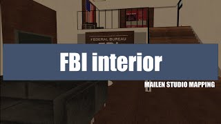 Mailen Studio Mapping | Endera Role Play | FBI interior