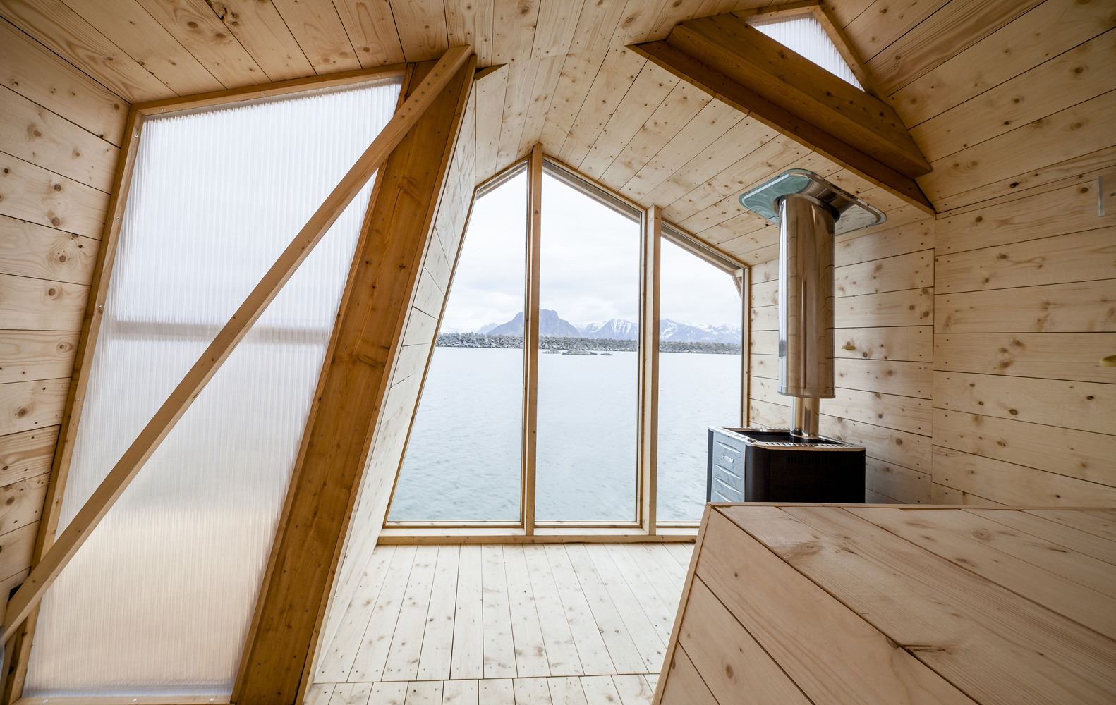 Дизайн рыбацкого домика в Норвегии