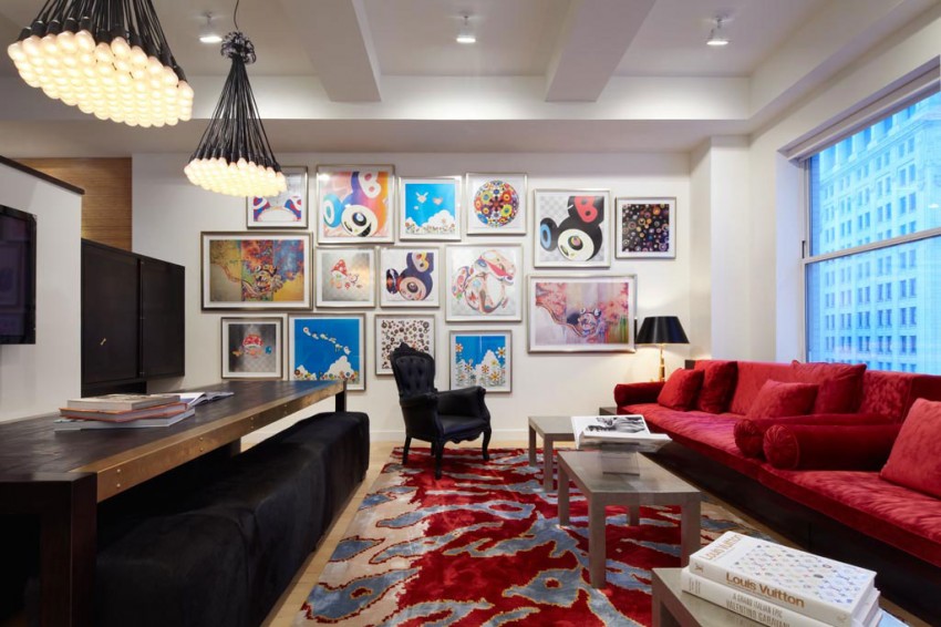 Дизайн интерьера квартиры в Нью-Йорке