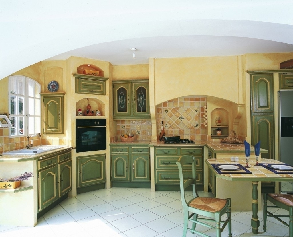 Кухонный гарнитур в стиле прованс