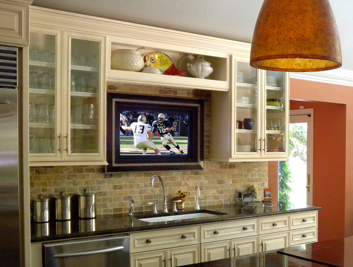 Телевизор на кухню большой