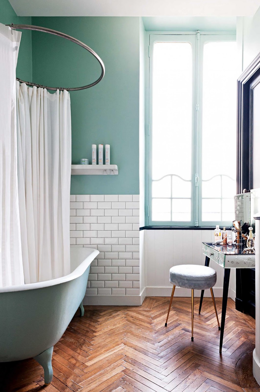 Стили однокомнатных квартир ванная в стиле ретро