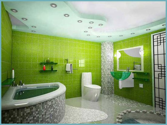 цветовое решение при оформлении ванной и туалета