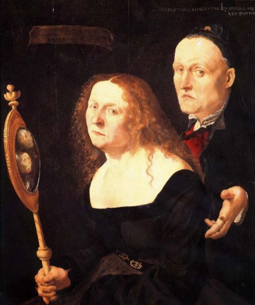 «Художник Ганс Бургмайер и его жена Анна». Худ. Лукас Фуртенагель. 1529