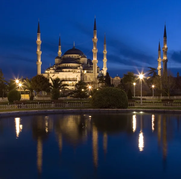 Голубая мечеть - Стамбул - Турция — стоковое фото