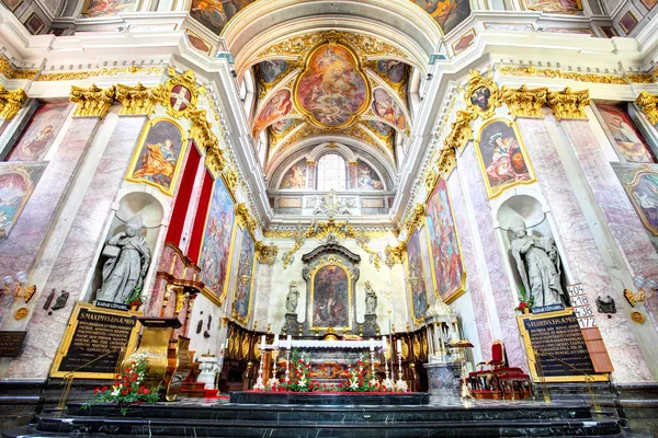 Интерьер собора Святого Николая — стоковое фото