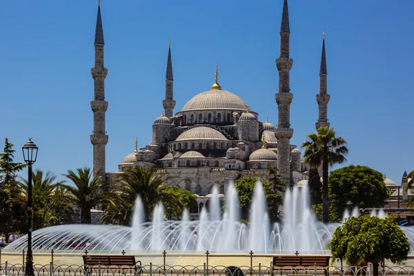 Голубая мечеть - Стамбул — стоковое фото