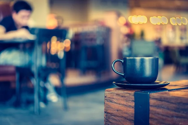 Кофейная кружка в кафе кафе — стоковое фото