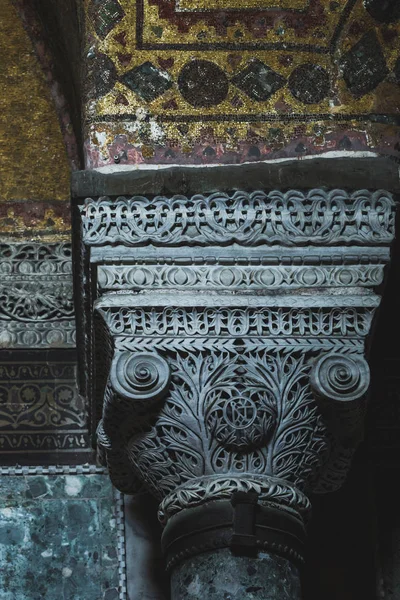 Интерьер Айя-Софии в Стамбуле — стоковое фото