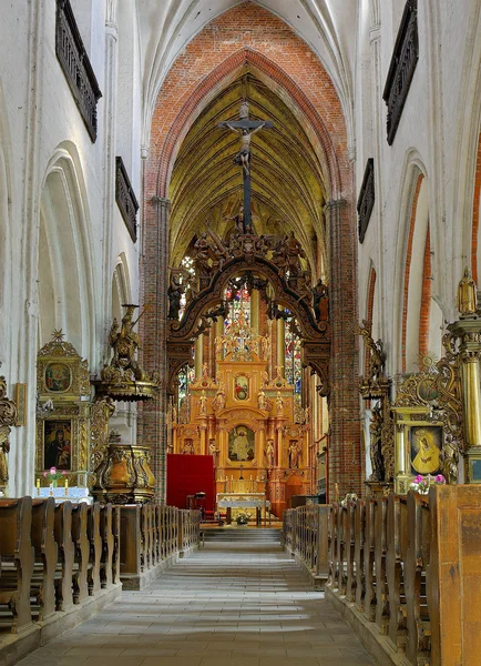 Интерьер церкви Святого Иакова — стоковое фото