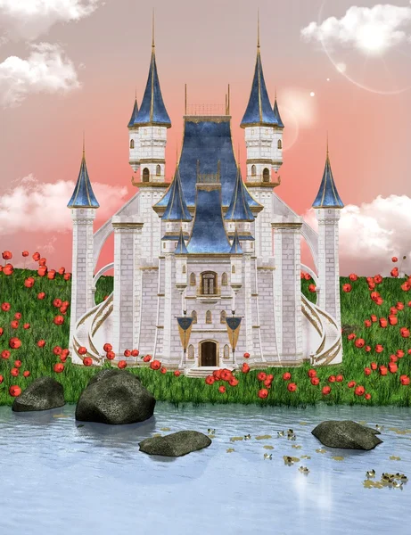 Замок мечты — стоковое фото