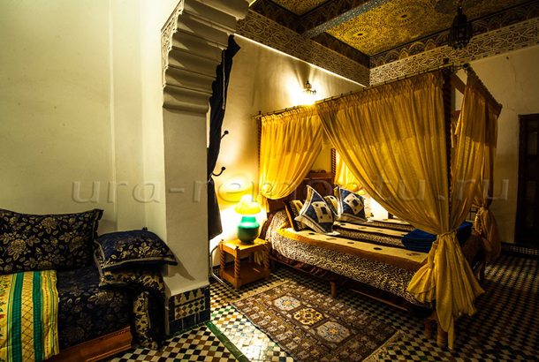 Марокканский стиль спальни