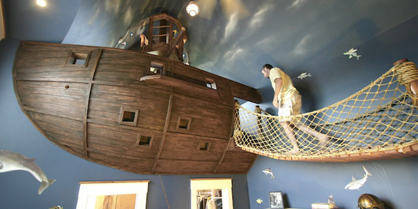комната ребенка в стиле пиратов